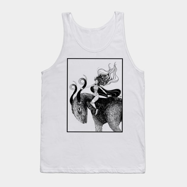 Dragon warrior Tank Top by geep44